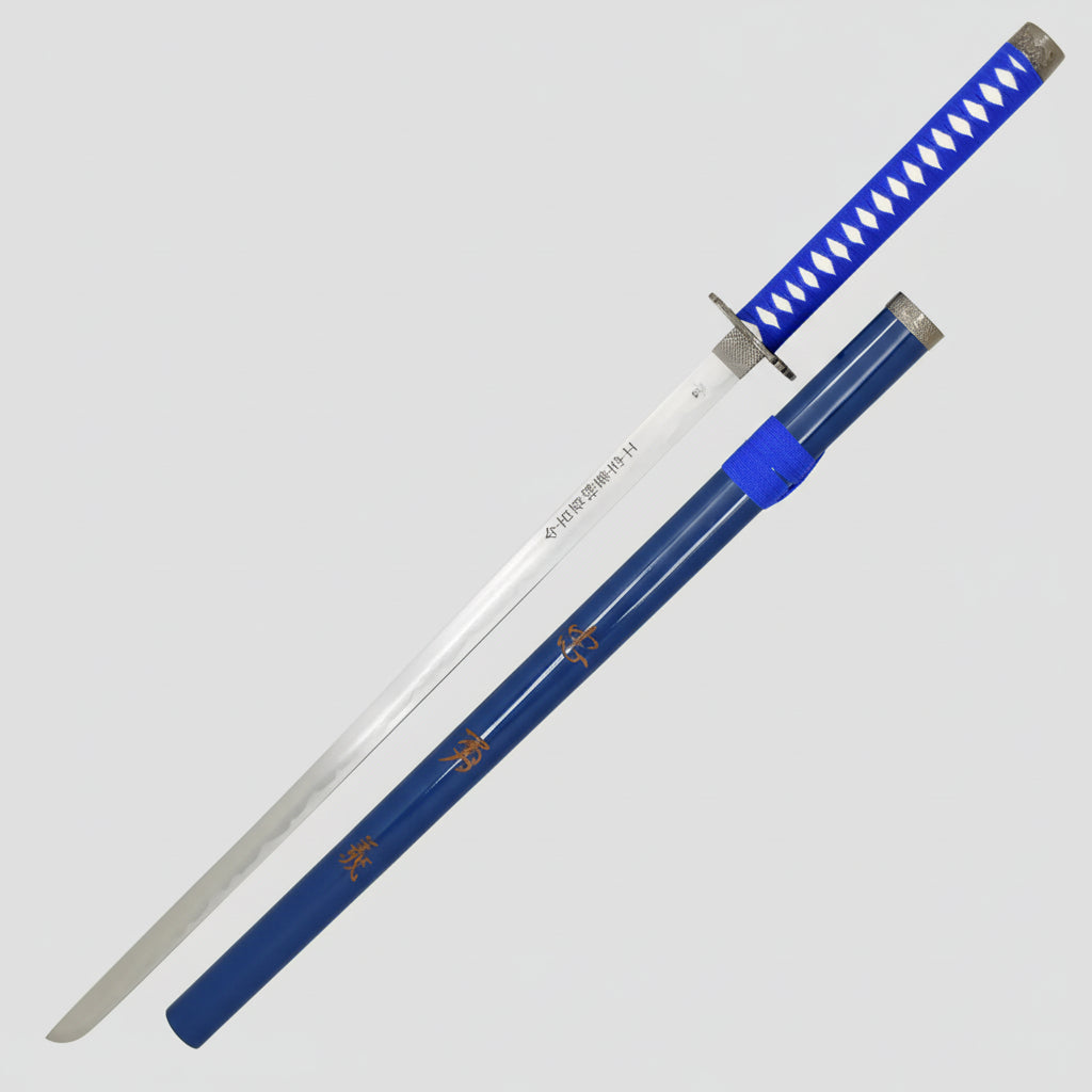 Snake Eye Dual-Tone Samurai Katana with Stand