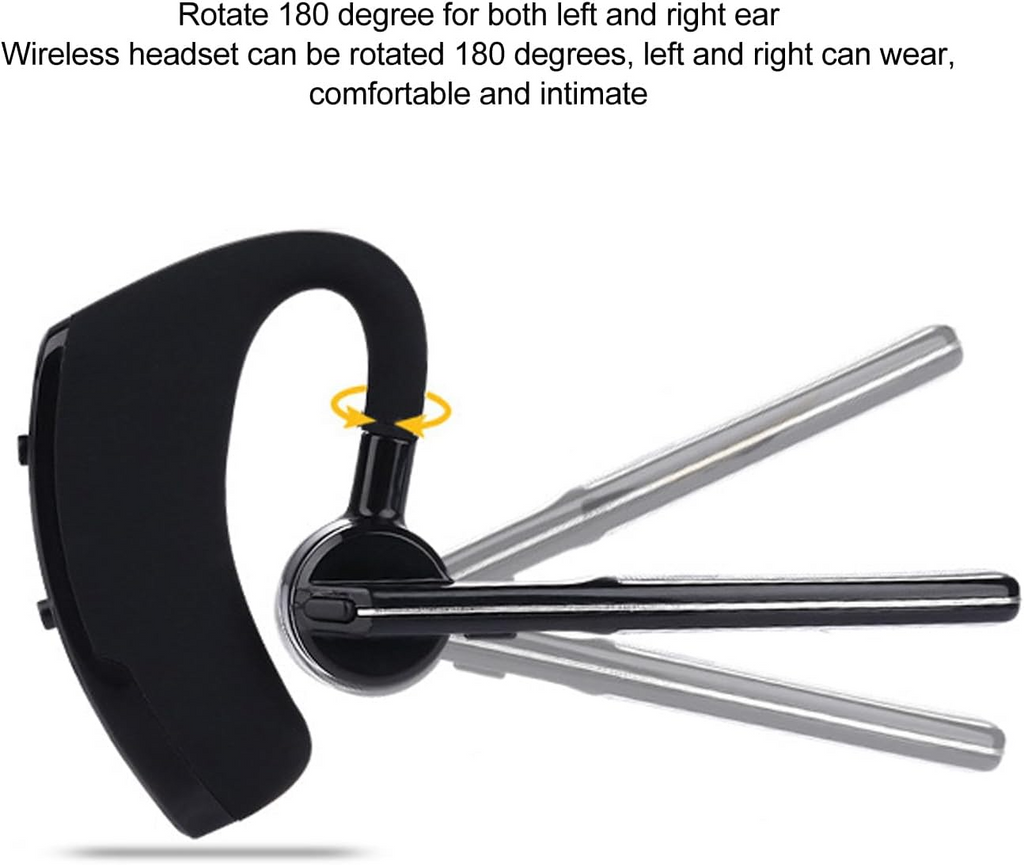 Bluetooth Trucker Earpiece Noise-Cancelling