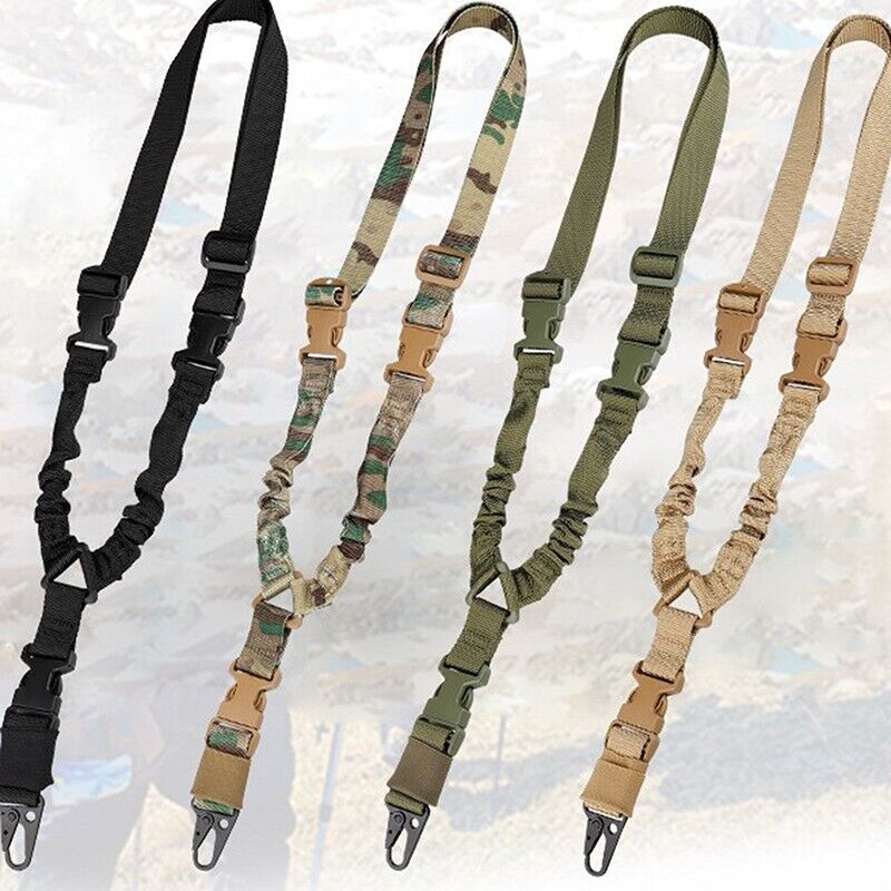 Tactical Quick-Detach Rifle Sling with QD Buckle